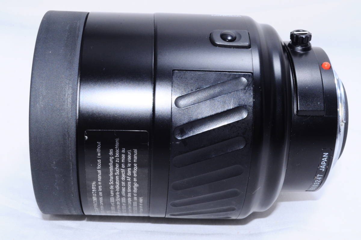 MINOLTA AF REFLEX 500mm F8 ミノルタ レフレックス ミラーレンズ 特殊