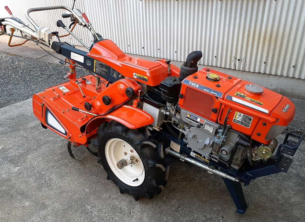 クボタ ディーゼル 耕運機 耕うん機 KRA75 セル付き 爪新品(車体 