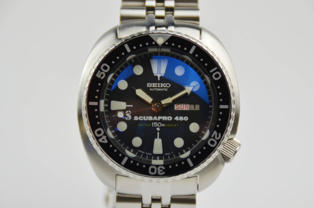 32【S.R】極上品 希少 SEIKO セイコー サードダイバー 6309-7040 