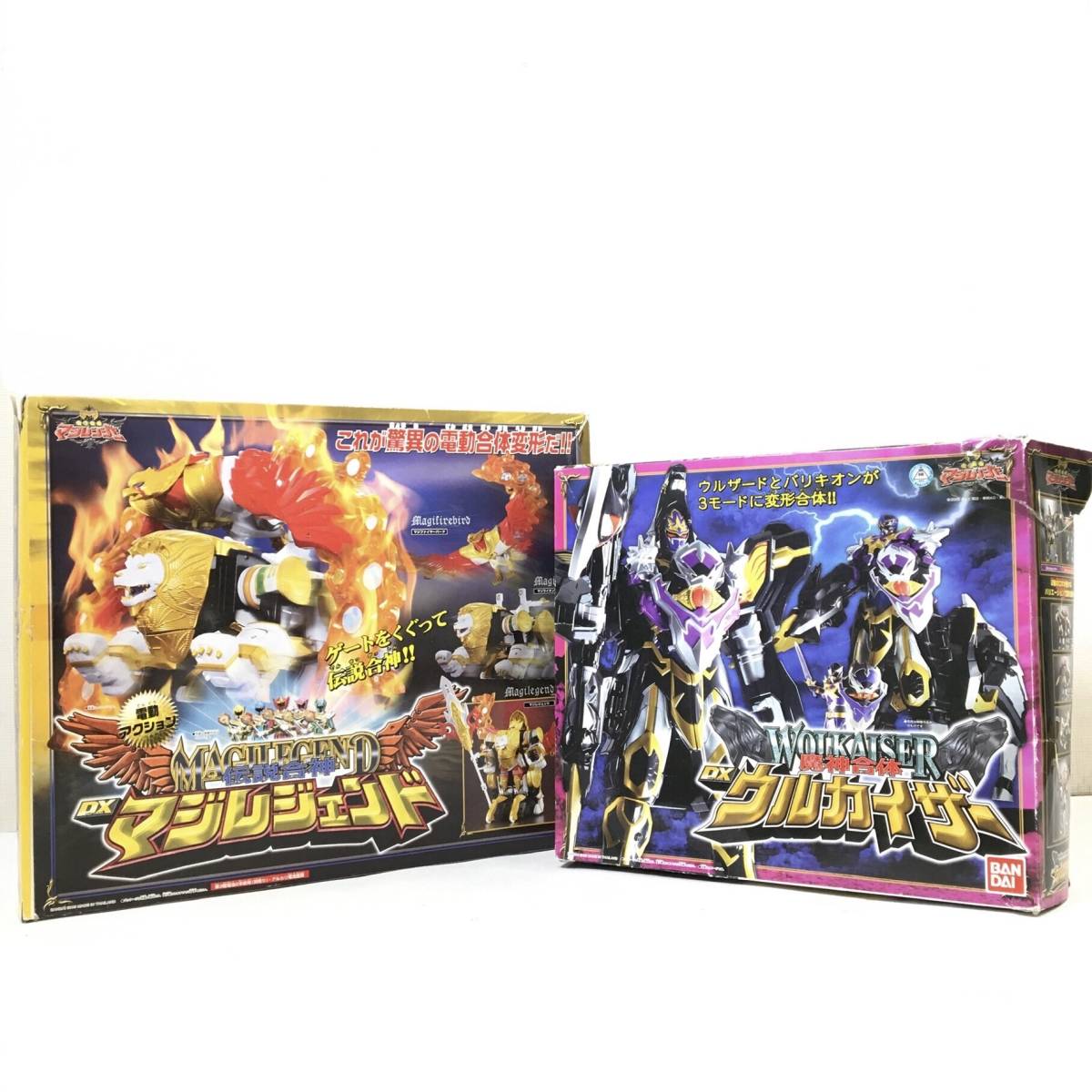 1円〜 バンダイ 魔法戦隊マジレンジャー 魔神合体DXウルカイザー 