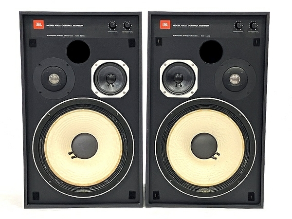 【引取限定】 JBL 4312A コントロールモニター スピーカー ペア 中古 直 T6962586