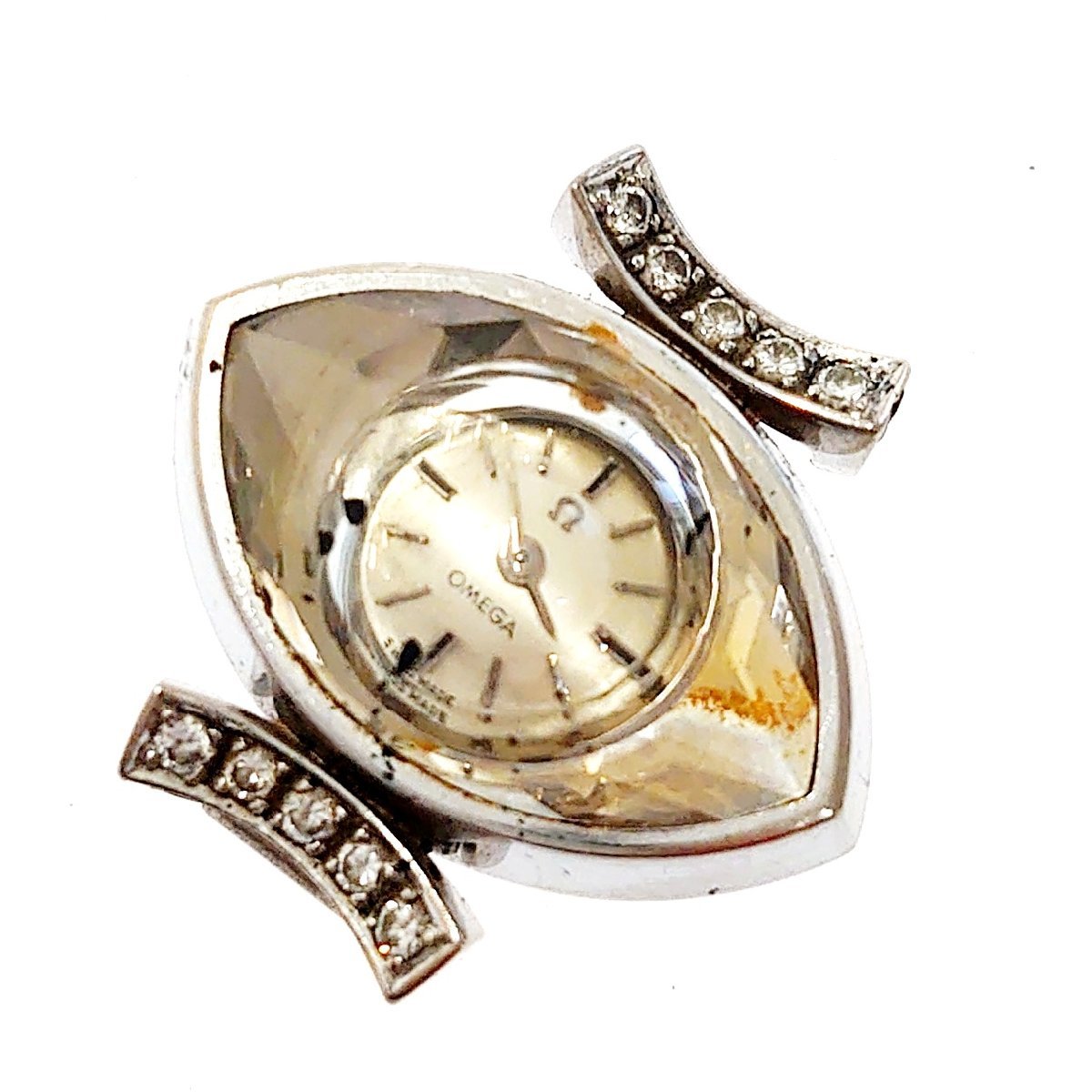 1円スタート】【わあわあ】 OMEGA オメガ デビル WG×SS 金無垢12.5g