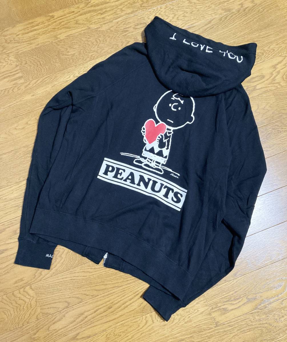 美品☆[mastermind JAPAN×THEATER8×PEANUTS] ジップアップ スウェット