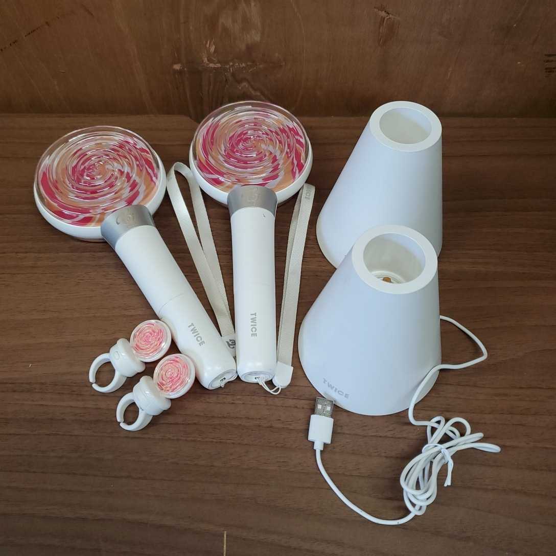 1円スタート◇TWICE オフィシャルライトスティック CANDY BONG◇ペン  