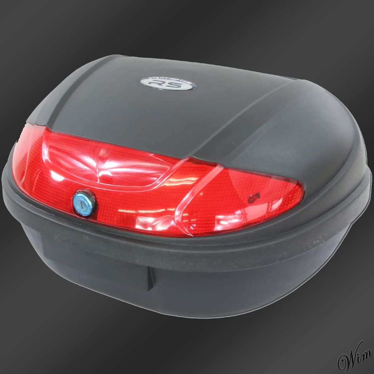 リアボックス 52L 大容量 トップケース ベース付 | バイク用 大型 原付