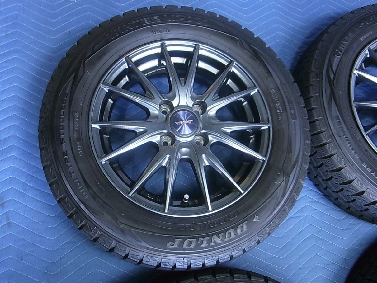 175/70R14 14インチ WEDS ヴェルバ スポルト2 5.5J 5.50-14