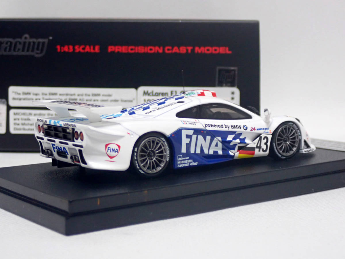 HPI racing 1/43 Mclaren マクラーレン F1 GTR FINA #43 1997 Le Mans 