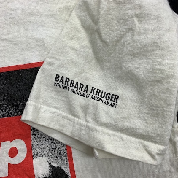 BARBARA KRUGER Tシャツ 90s USA ヴィンテージ コピーライト アートT 