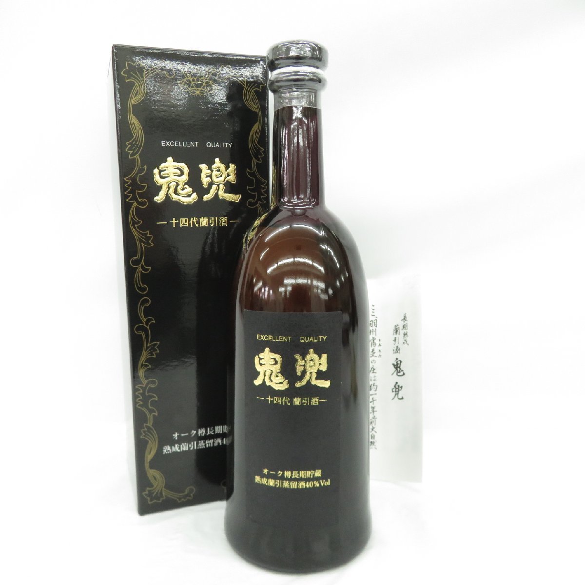 未開栓】十四代 蘭引酒 鬼兜 旧ボトル 本格焼酎 720ml 箱/