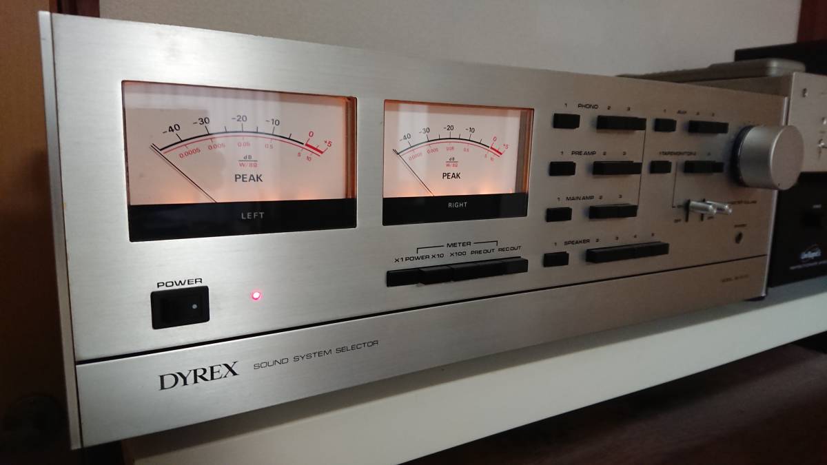 K*n様 se-600r dyrex サウンドシステム　セレクター　ダイレックス ☆DYREX ダイレックス SE-600R サウンドシステムセレクター 作動品