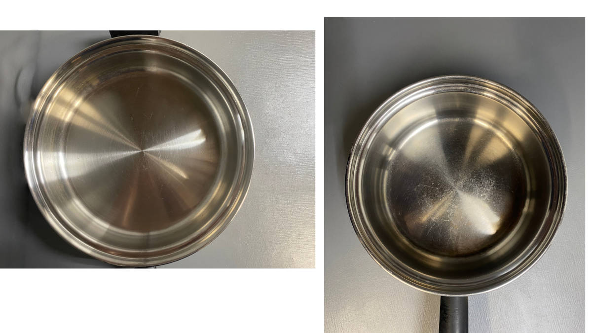 AmwayQueen/アムウェイクイーン/ STAINLESS STEEL/ステンレス/片手鍋/約直径20cm /約直径27cm アムウェイ Amway AmwayQueen -アムウェイ鍋(調理器具)の中古品 Qt キッチン&frasl;食器