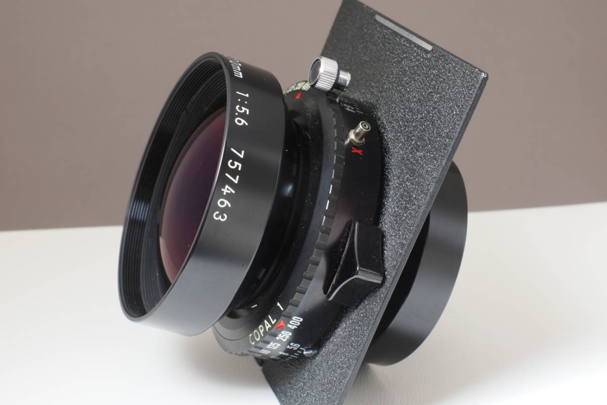 210mm Lens Nikkor-W Nikon F5.6 Shutter Copal 0 4x5 Camera with 