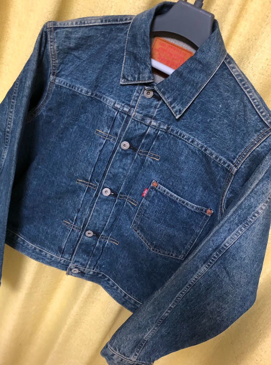 Levi's 】38インチ ファースト71506xx デニムジャケット ブリーチ ◇リーバイス LEVE'S◇色落ち抜群 日本製 71506XX 1st ファースト