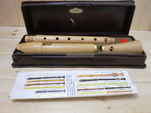 即決・MOECKメック・TUJU-FLOTE 236 barockリコーダー