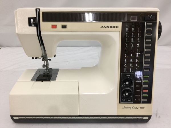 JANOME Memory craft MODEL 6000 コンピューターミシン ジャノメ ミシンメモリークラフト 中古 T7002436