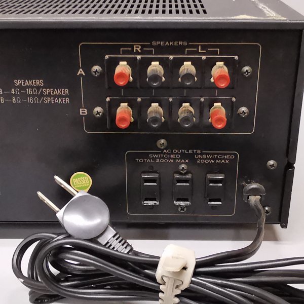 PIONEER パイオニア SA-8800 ステレオアンプ 通電確認のみ 現状品