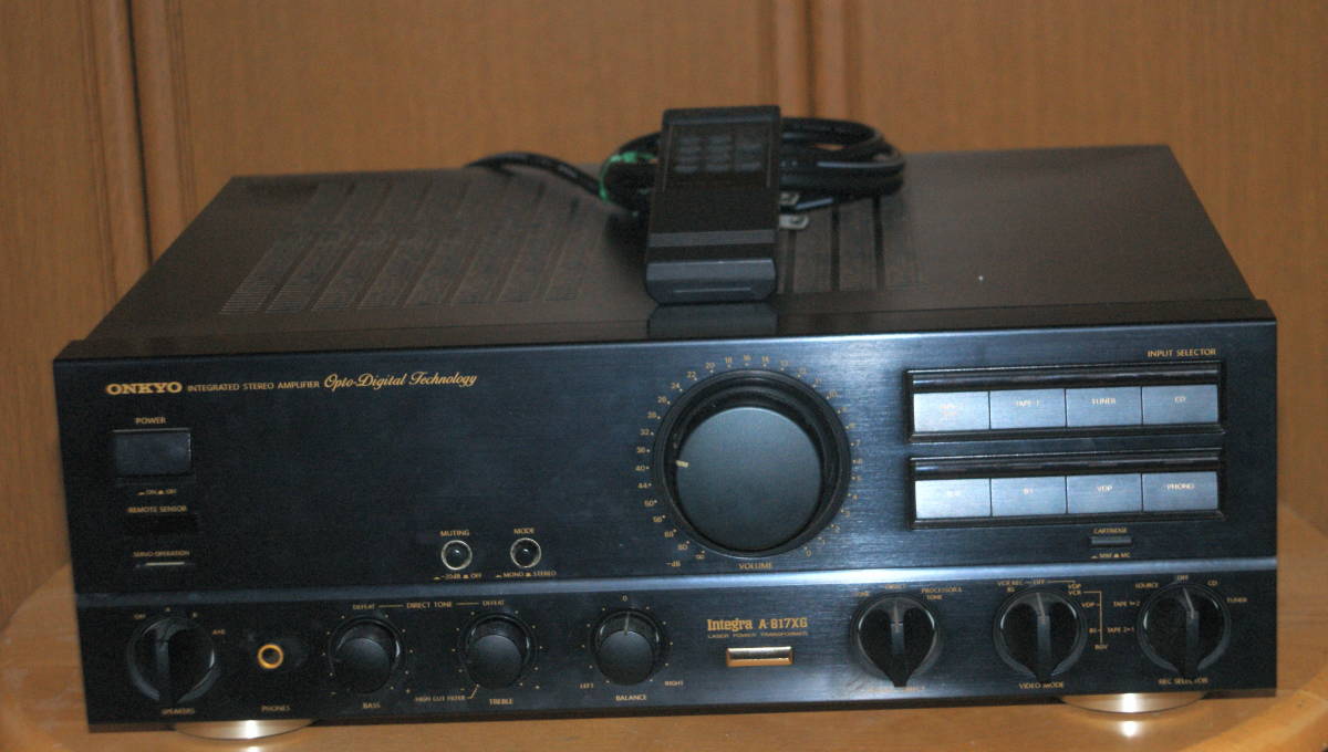 ONKYO Integra A-817XG オンキョー アンプ 中古 ◇ プリメインアンプ A