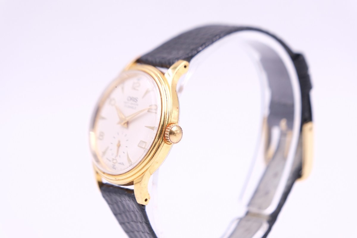 z17226】ORIS オリス 7312 スモセコ 手巻き ホワイト文字盤 腕時計