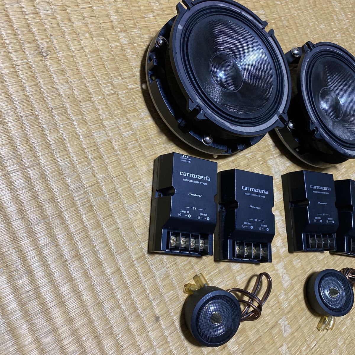 カロッツェリア TS-V173S ネットワーク付 アルミバッフル付 ちょいと難 