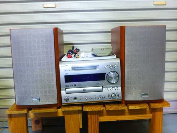 中古】ONKYO FR DVDコンポ FR-S9GXDV(D)（☆ ONKYO オンキョー DVD/MD  