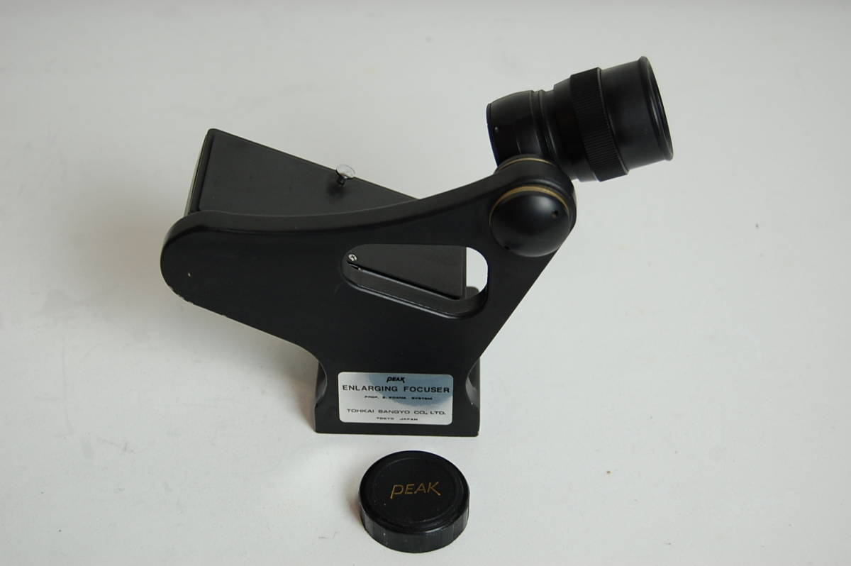 現状渡し　PEAK　ピーク　ENLARGING FOCUSER　ピントルーペ　フォーカサー　ピントスコープ　拡大鏡 ピーク PEAK II 公式 元箱付き ピント
