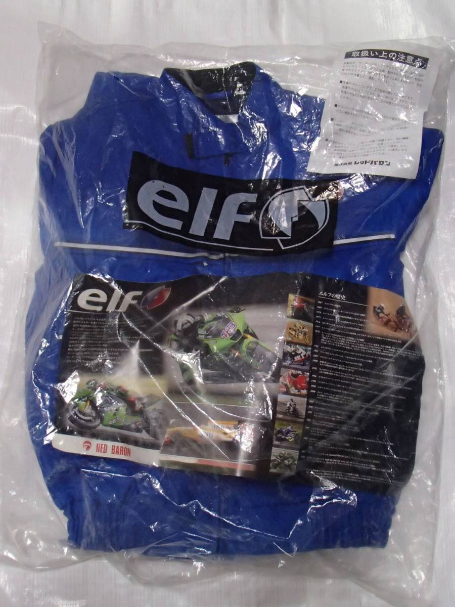 elf BARON レッドバロン コットン 希少色 バイク 未使用 RED BARON