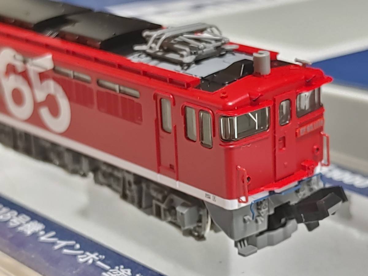 TOMIX 2113 JR EF65-1000形電気機関車（1118号機・レインボー塗装）加工品