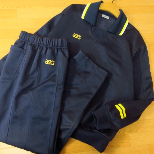 希少ヴィンテージ 70～80's アシックスasicsジャージ上下M
