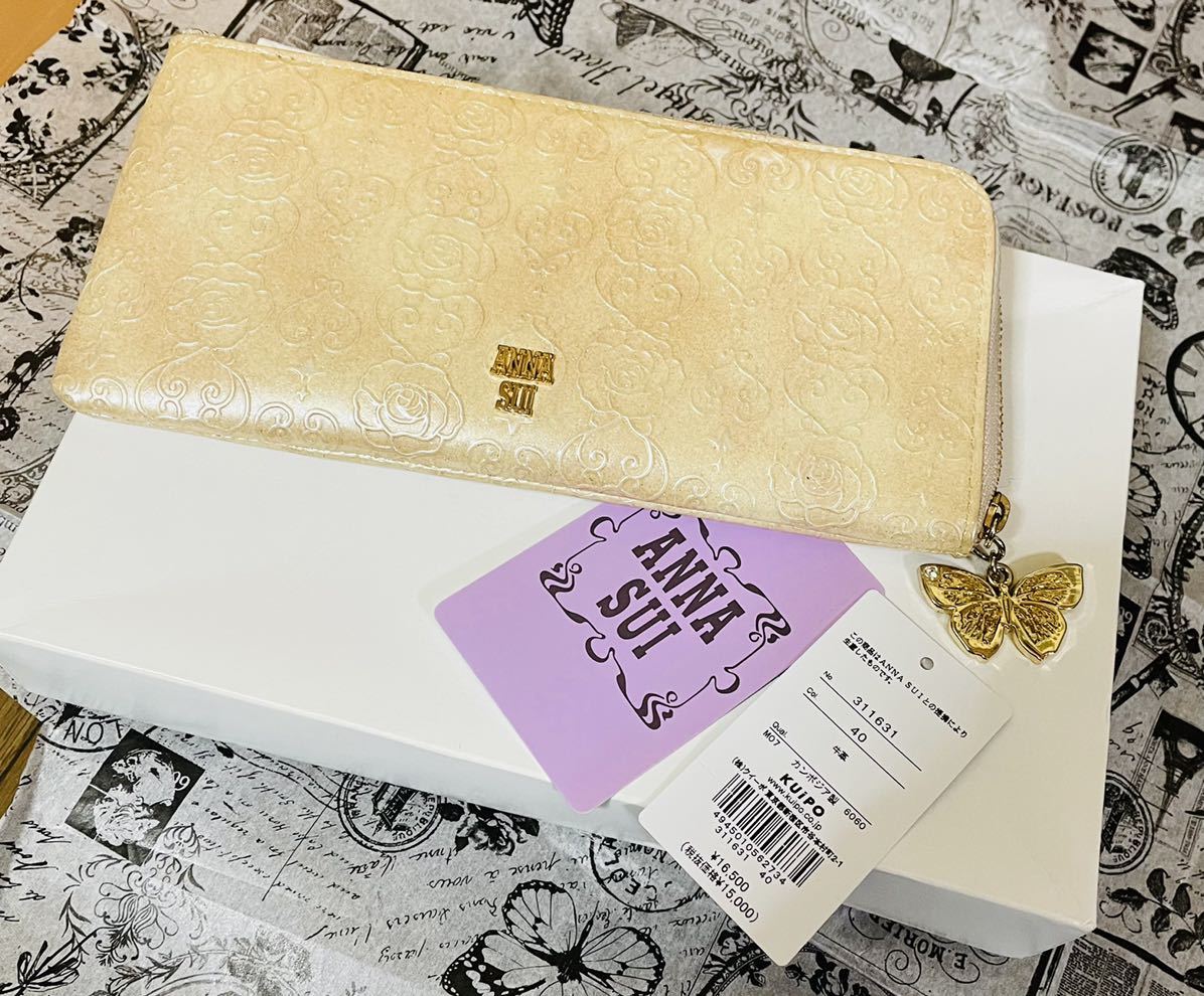 正規ANNA SUI 長財布　　♯L字ファスナー　最終お値下げ！！