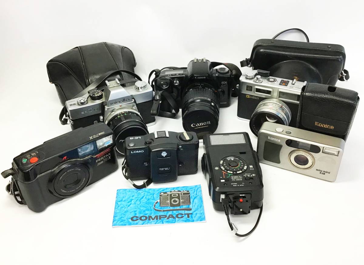 直販割引 7点セット カメラ YASHICA エレクトロ35 minolta SRT101
