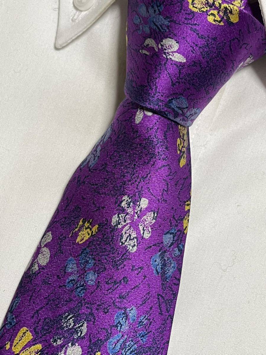 RICCI ステファノリッチ プリーツタイ ネクタイ ストライプ STEFANO 美