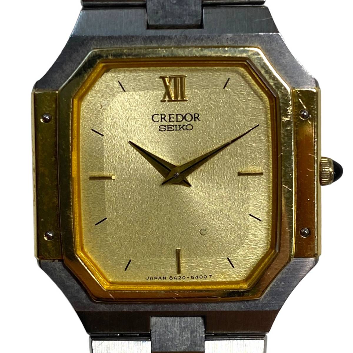 SEIKO セイコー CREDOR クレドール K18ミドル K14ベゼル SSコンビ 