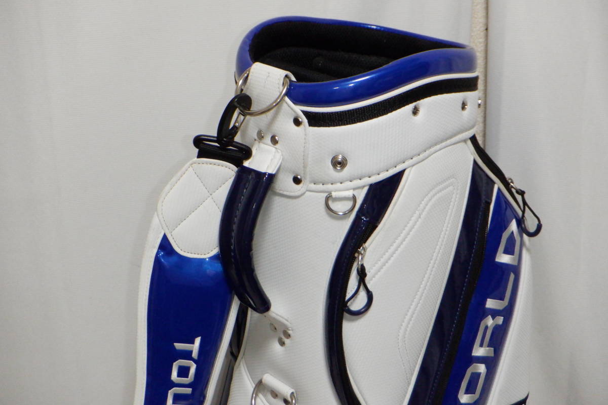 HONMA TOUR WORLD 9.0型☆中古☆アスリートスポーツカートバック (WHxBLUE)