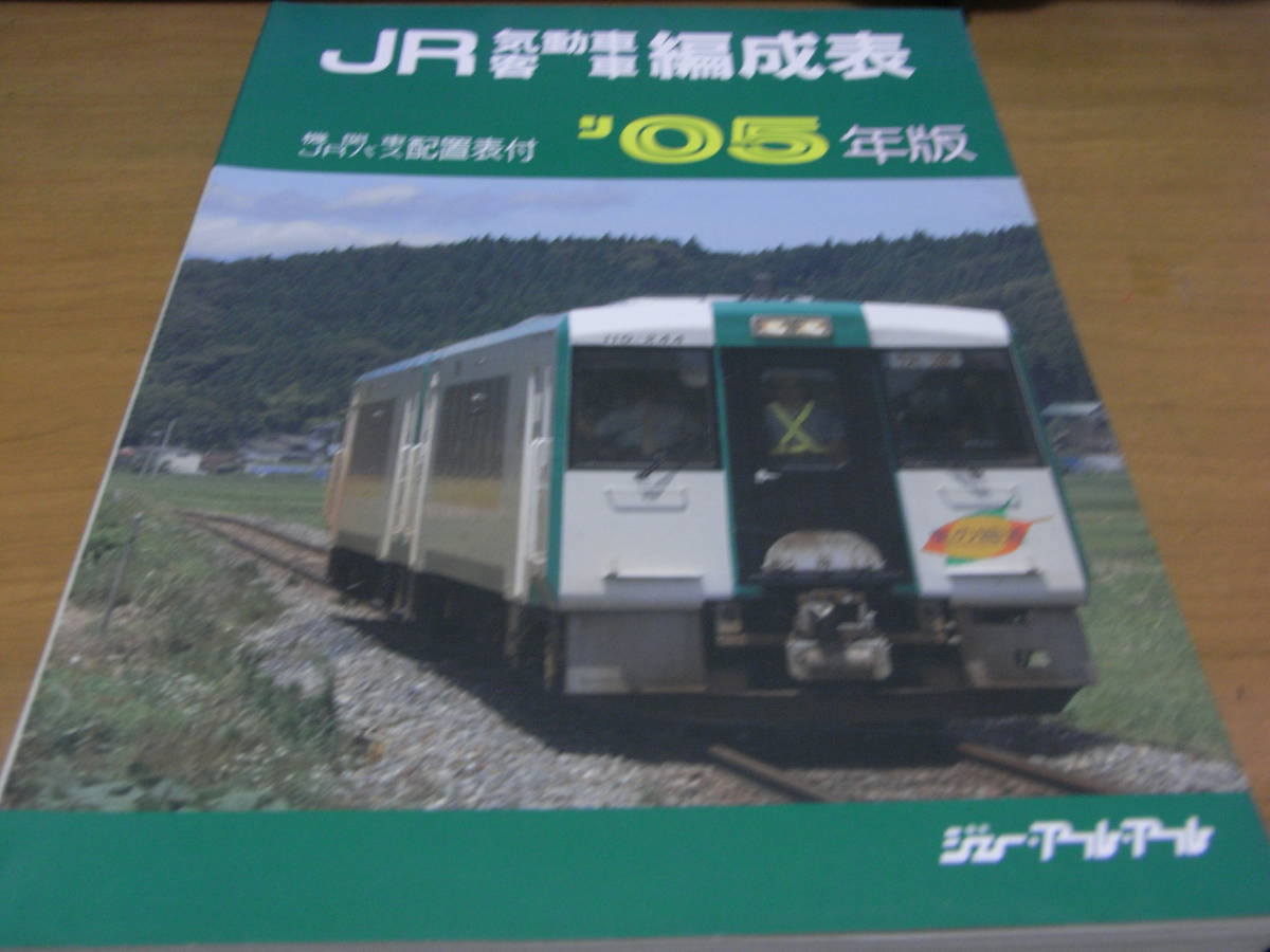 JR気動車客車編成表 '93年版 機関車JRバス配置表付 ジェー・アール