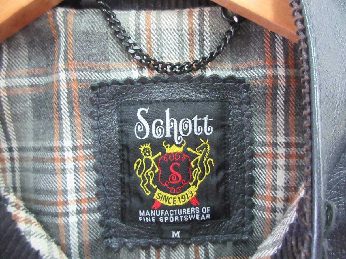 ◇1000円～ショット schott 100周年 3131016 シングルライダース 