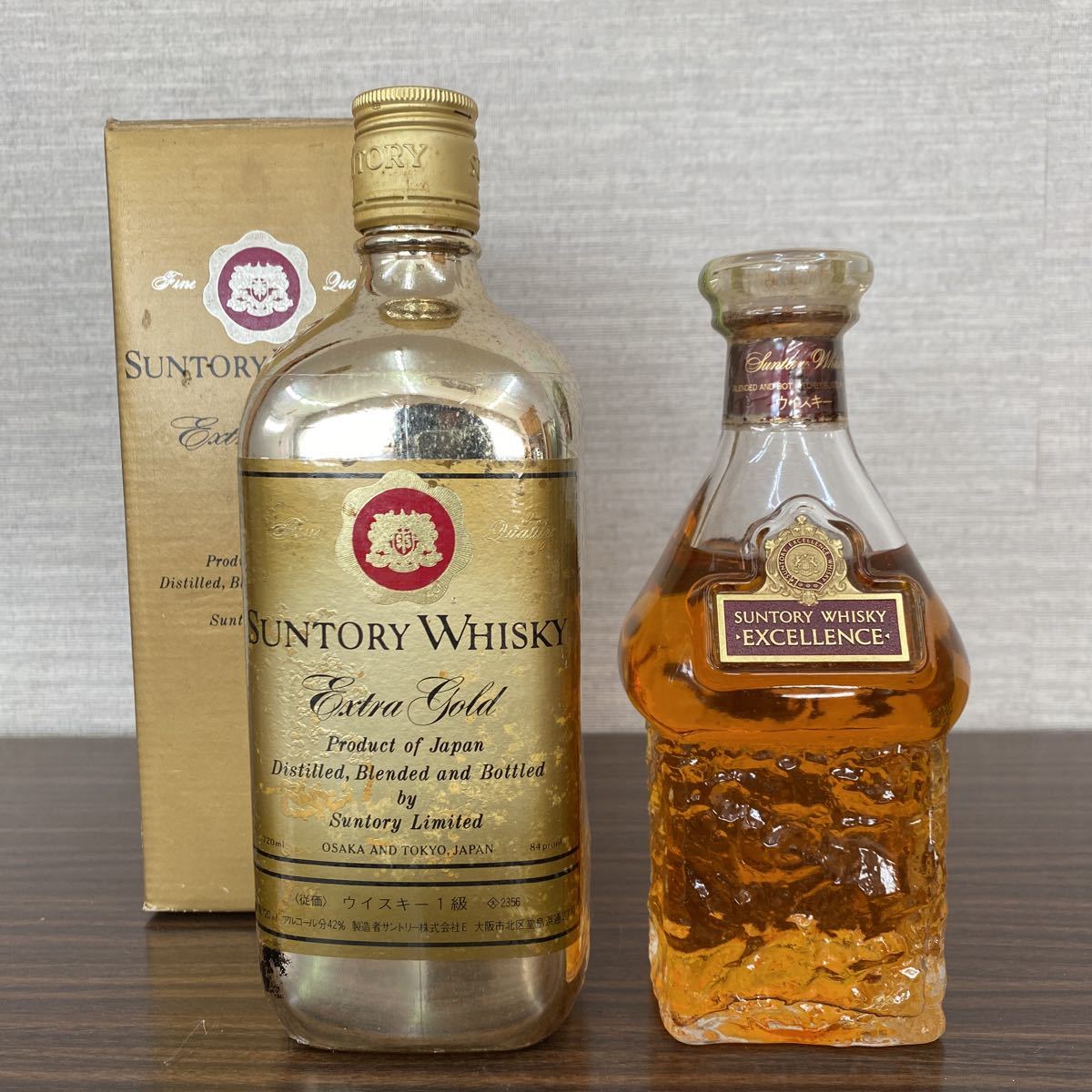 飲料・酒 サントリーウイスキー 3本エクセレンス特級 / 角瓶特級