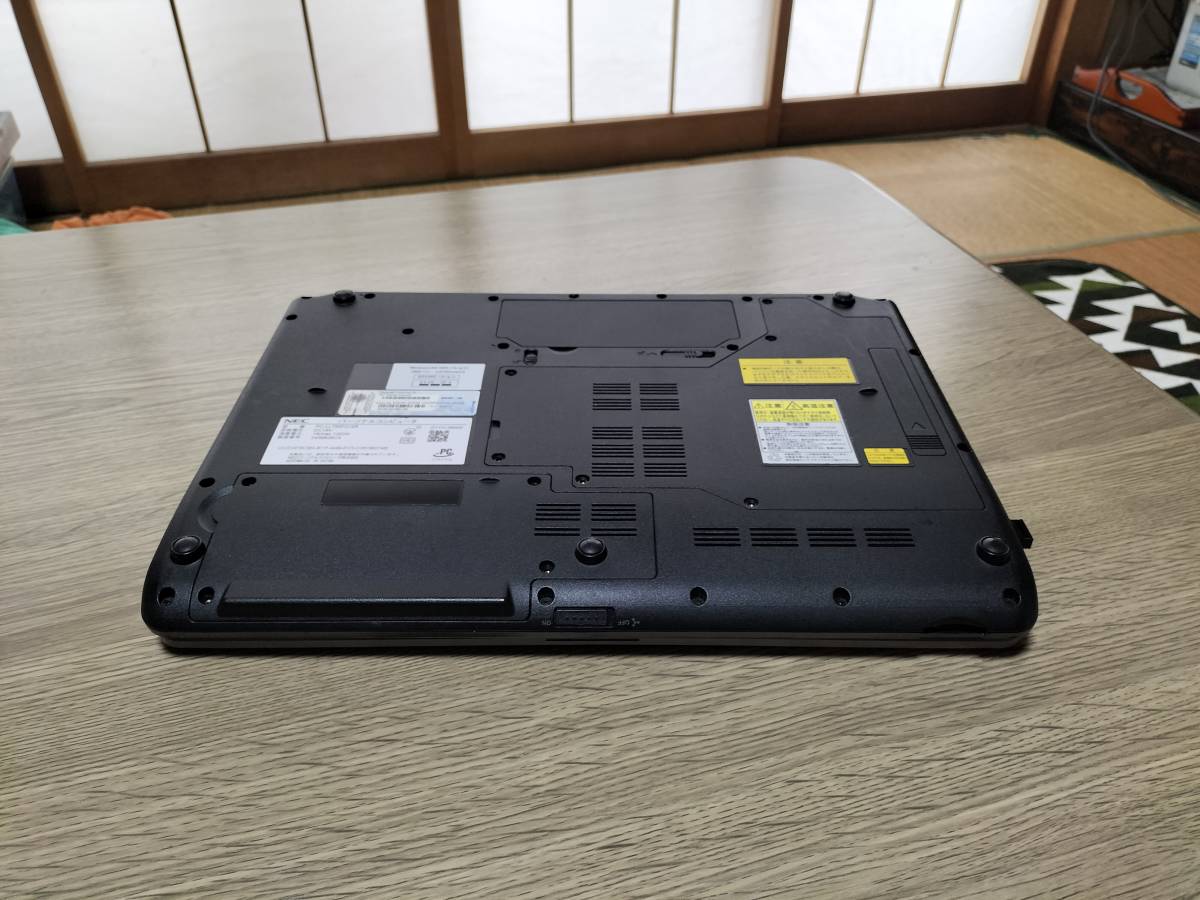 美品人気色 windows11 Corei7 2.2GHz LL750FS1SR 高速SSD 256GB+外付け