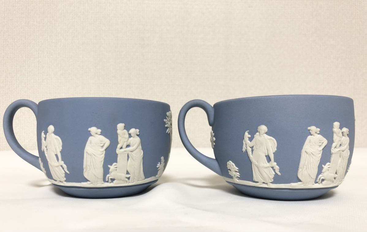 WEDGWOOD ウェッジウッド ジャスパー カップ&ソーサー 2客