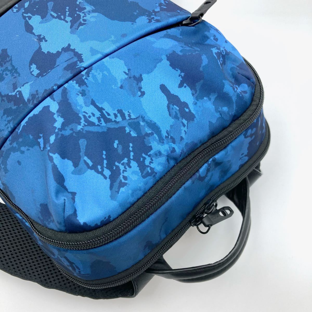 1円 □極美品□ TUMI トゥミ リュック バックパック デイパック レザー 