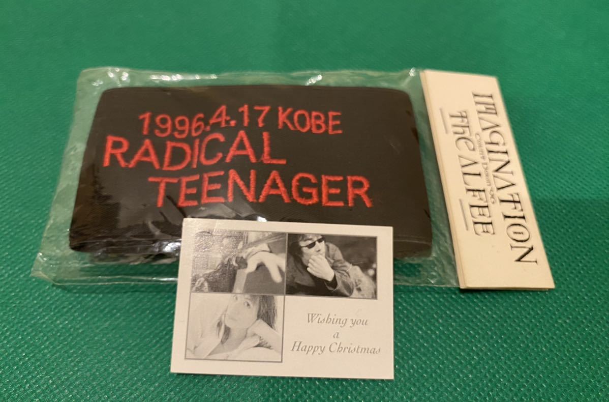 THE ALFEE 初代リストバンド THE ALFEE RADICAL TEENAGER リストバンド