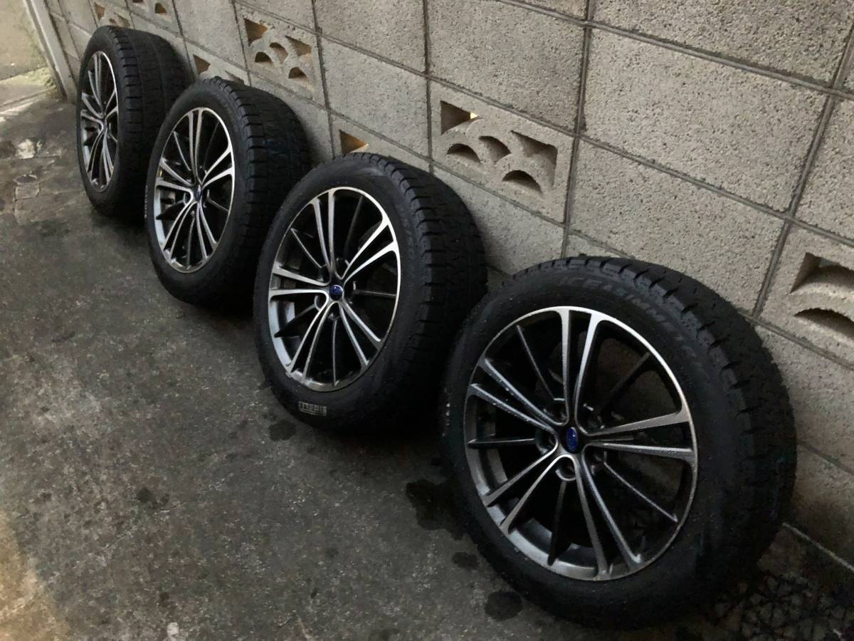 アルミホイール トヨタ86・スバルBRZ純正 スタッドレスタイヤ付き 215 