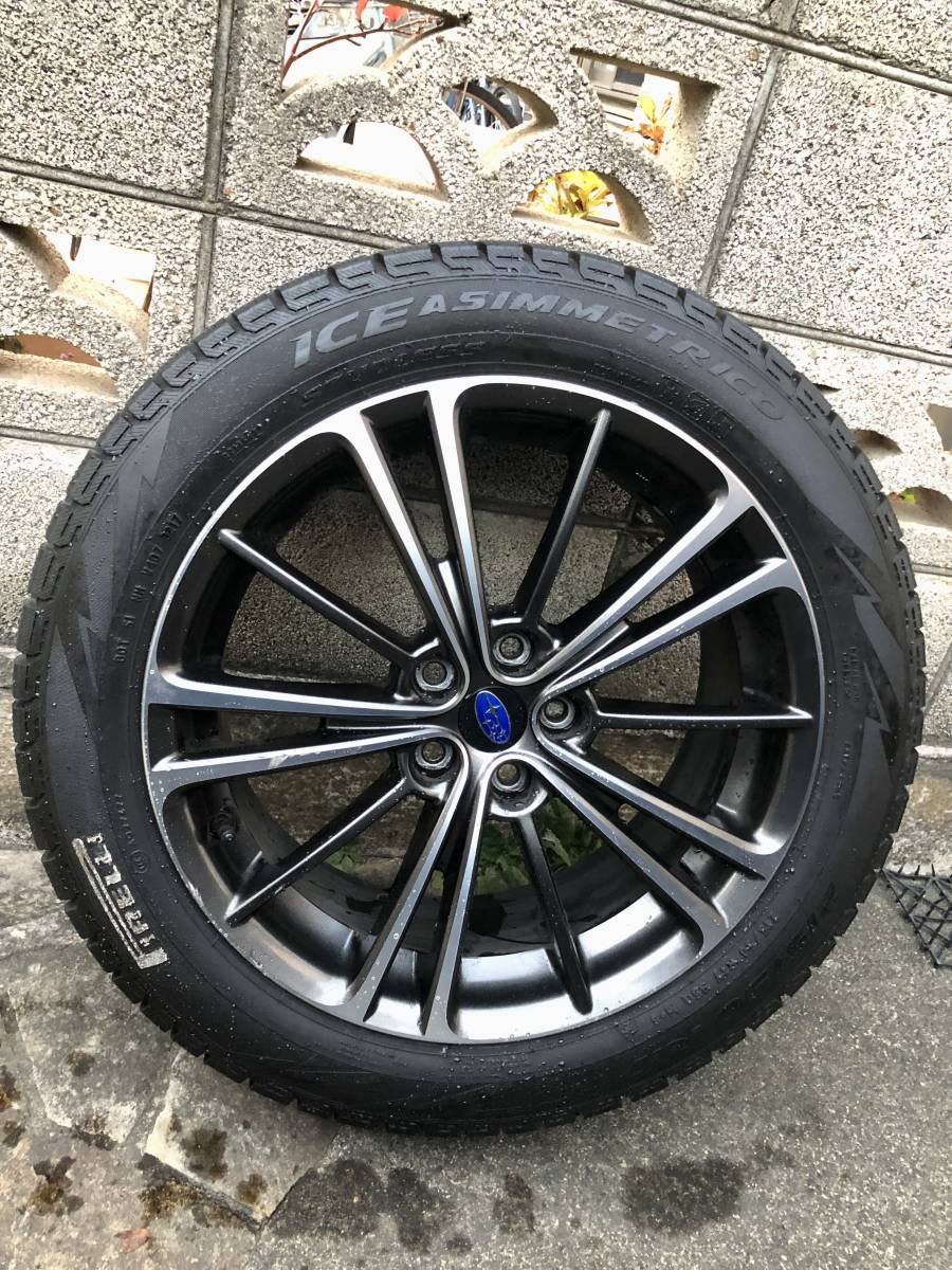 アルミホイール トヨタ86・スバルBRZ純正 スタッドレスタイヤ付き 215 
