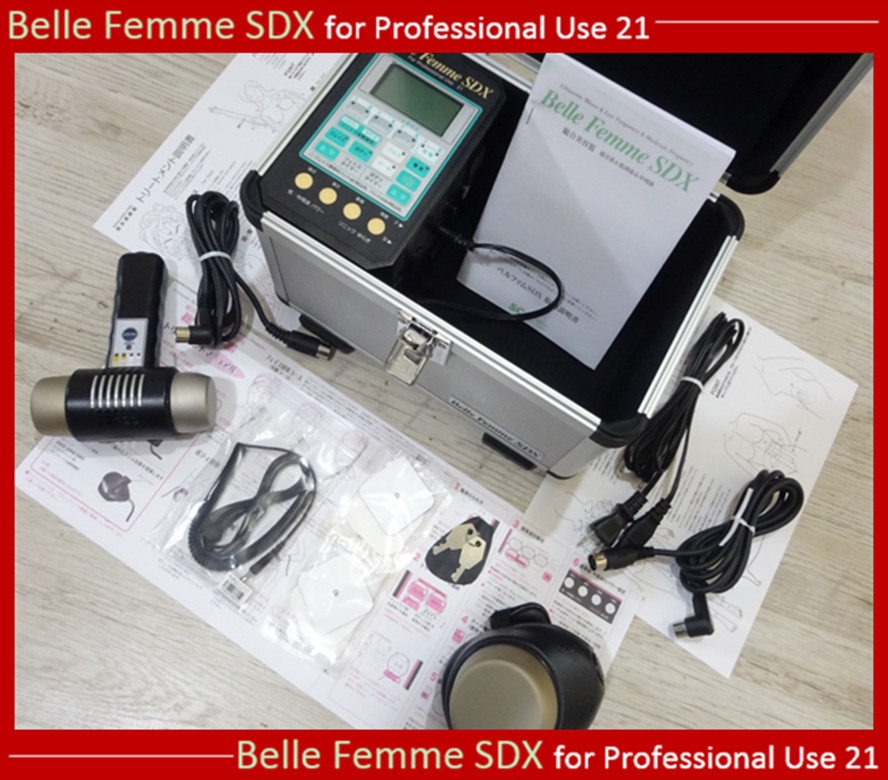 ☆プロ業務用 高性能 超音波美顔器 ベルファムSDX PRO セルライト脂肪