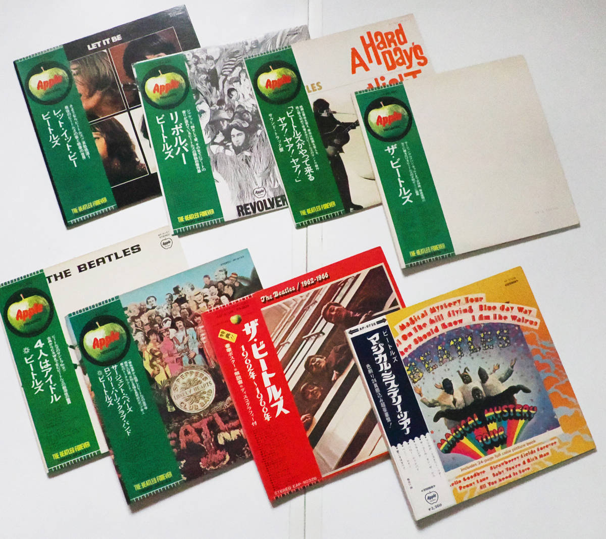 D*i様 THE BEATLES ビートルズ LPレコード 8枚まとめ売り 国内 D*i様 THE BEATLES ビートルズ LPレコード 8枚まとめ売り 国内