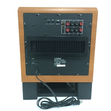 YAMAHA YST-SW320 : ヤマハ 美品ヤマハ B スーパーウーファー ブラック
