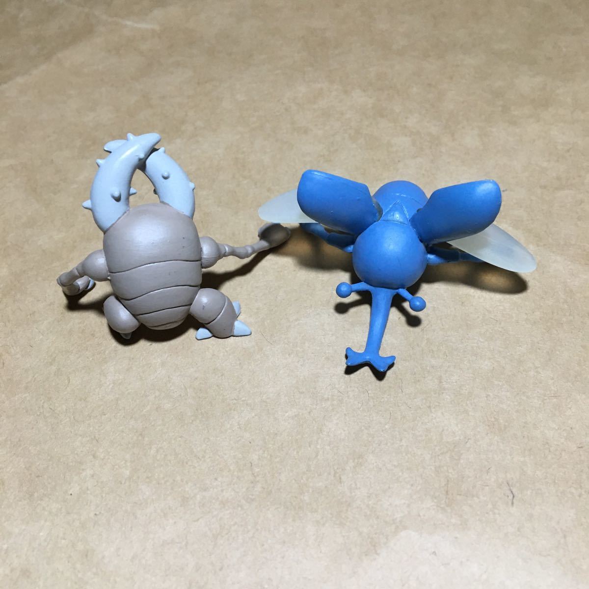 2体セット 立体ポケモン図鑑 カイロス ヘラクロス ポケモン フィギュア
