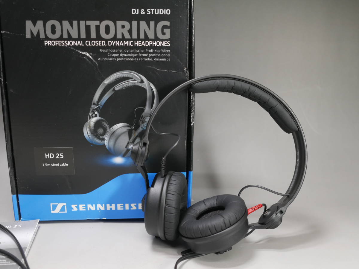 ◇SENNHEISER【MONITORING HD25】密閉型 モニターヘッドホン 70 DJ