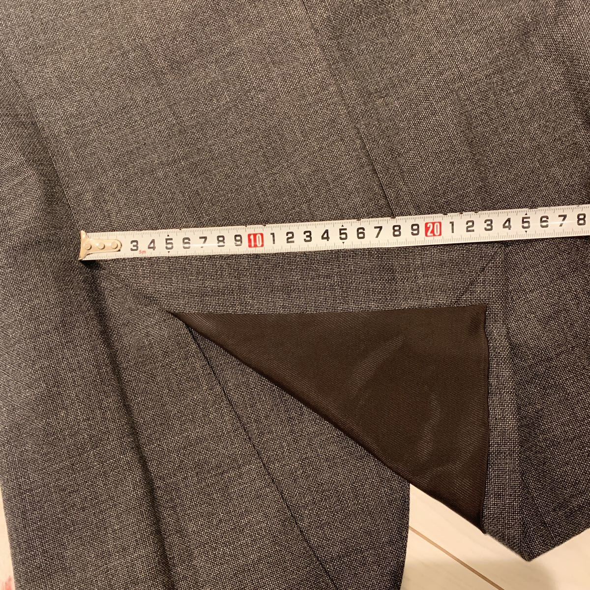 ラルディーニ イタリア製LARDINI ピークドラペルジャケットグレー 系48 