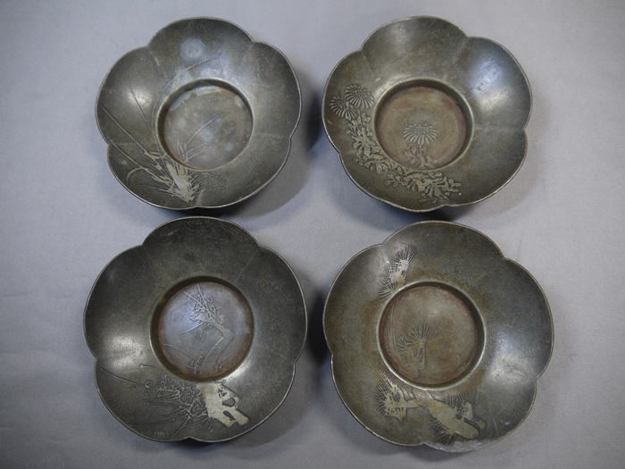 煎茶道具 | コースター - (金属工芸) 茶托 唐物 の落札相場 茶道具