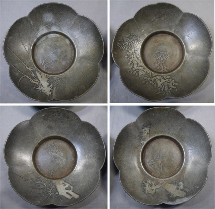 煎茶道具 | コースター - (金属工芸) 茶托 唐物 の落札相場 茶道具